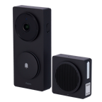 AQARA AQ-CH-C09D-B - Aqara Smart Home G410 Doorbell Cam/Hub Black - Reconocimiento facial local por IA - Compatibilidad nativa con HomeKit Secure Video - Wi-Fi 2.4 GHz / Matter - Soporta 6x Baterías AA LR6 / 12V-24V AC o 8V-24V - Compatible con Apple Home - imagen 1