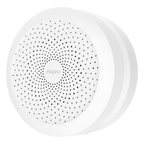 AQARA AQ-HM1S-G02 - Aqara Hub M1S Gen 2 - Controlador Zigbee 3.0 hasta 128 dispositivos - Luz nocturna LED RGB personalizable integrada - WiFi 2.4GHz / Zigbee 3.0 / Matter /Altavoz de 2W - Soporta AC 100-240V - Compatible con Apple Homekit / Alexa y Googl - imagen 1