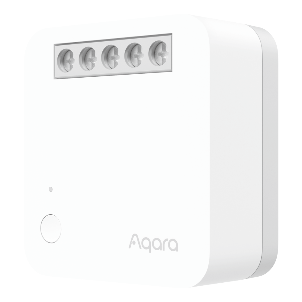 AQARA AQ-SSM-U01 - Aqara Módulo Individual T1 Neutro - Convierte interruptores clásicos en inteligentes - Requiere cable Neutro para máxima estabilidad - Zigbee / Requiere Hub / Medidor de consumo - Soporta AC 100-250V / 10A, 250V~ (Hasta 2500W) - Compati - imagen 1