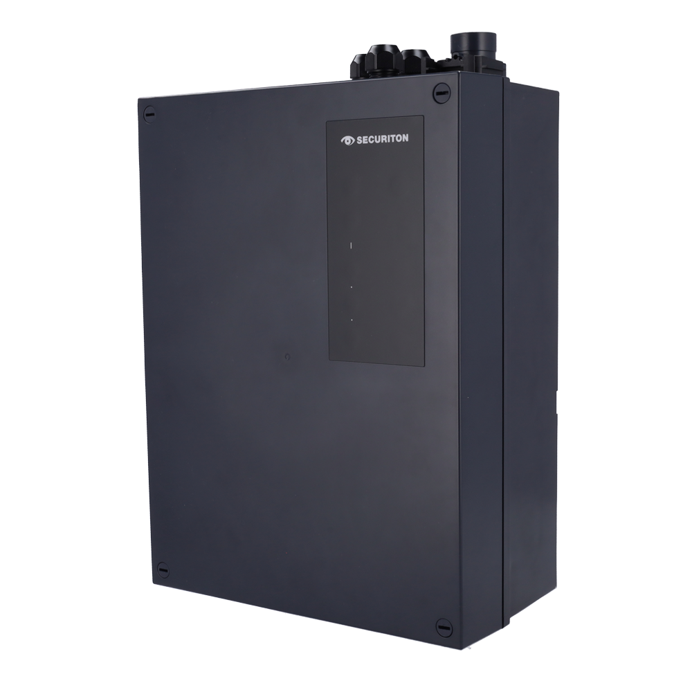SECURITON ASD2001 - Securiton ASD - Detector aspiración 1 canal - EN 54-20 (Clases A, B y C) - Hasta 400 m (según configuración y clase) - Configuración vía app por Bluethoot - Sensor SSD1030 no incluido - imagen 1