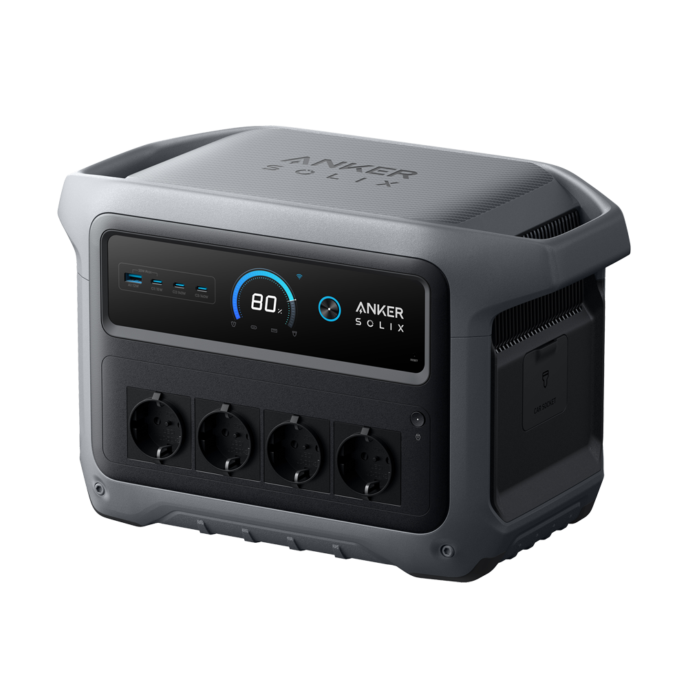 ANKER SOLIX ASOX-C1000X-GEN2 - Batería portátil Anker Solix - Gran capacidad 1024Wh - Potencia salida 2000W | 2400W pico - Salidas y formas de recarga múltiples - 4000 ciclos de vida - Control a través la APP - imagen 1