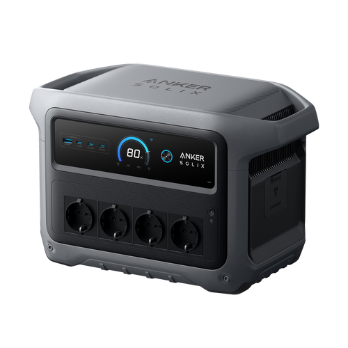 ANKER SOLIX ASOX-C1000X-GEN2 - Batería portátil Anker Solix - Gran capacidad 1024Wh - Potencia salida 2000W | 2400W pico - Salidas y formas de recarga múltiples - 4000 ciclos de vida - Control a través la APP - imagen 1