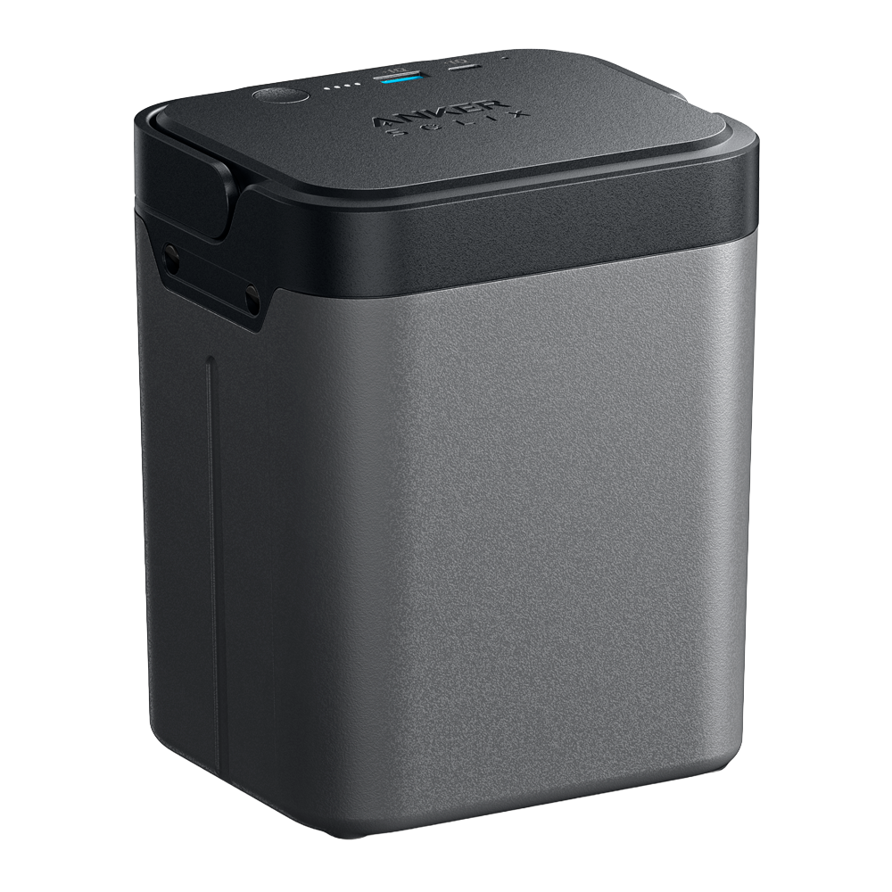 ANKER SOLIX ASOX-COOLER2-BATTERY - Baterías sustituible Anker Solix - Capacidad 288Wh - Para neveras Everfrost2 - Salidas y formas de recarga múltiples