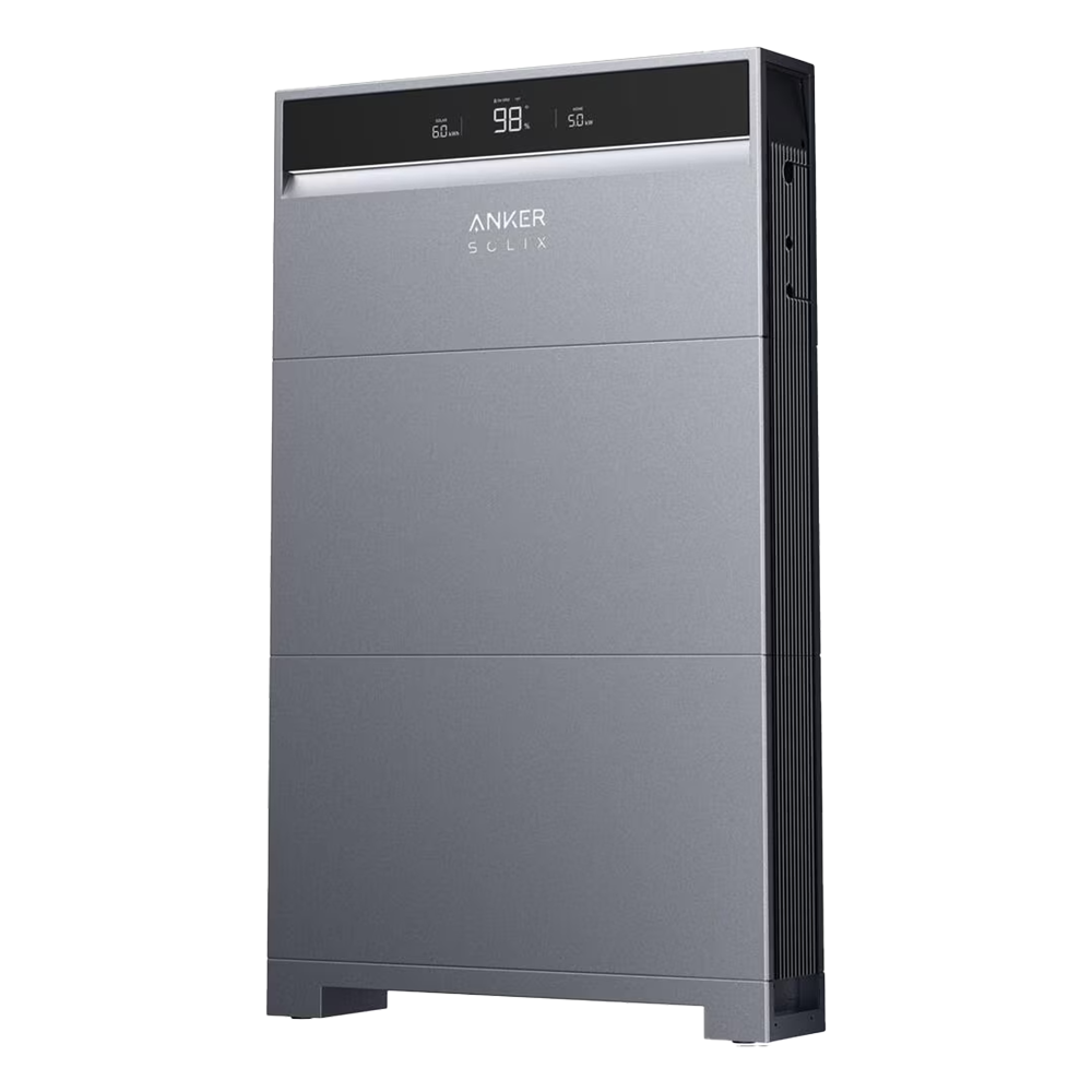 ANKER SOLIX ASOX-H10K-2xB5 - Pack Inversor + Batería Anker Solix - Inversor ASOX-H10K Trifásico - Potencia 10000W - 2 entradas MPPT - Batería 2x ASOX-X1-B5 10000Wh - Distintos modos de funcionamiento