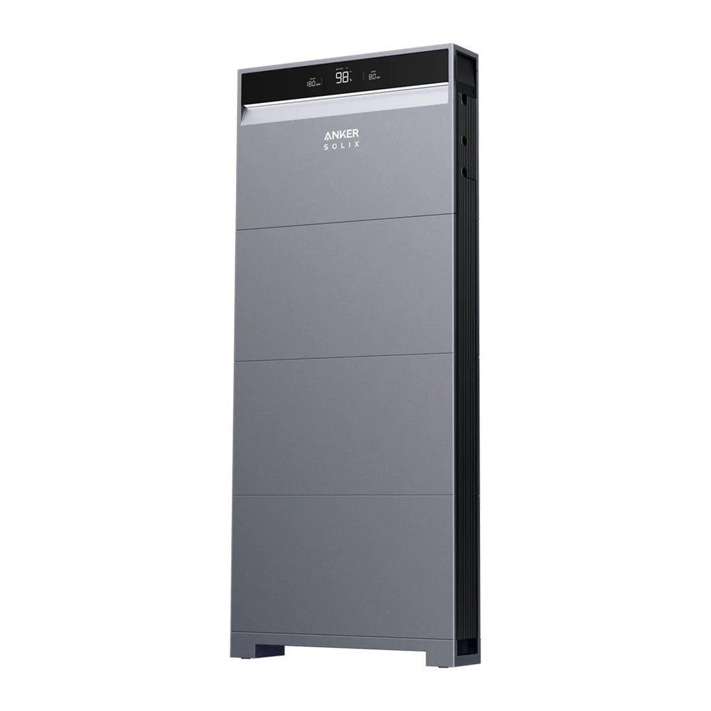 ANKER SOLIX ASOX-H10K-3xB5 - Pack Inversor + Batería Anker Solix - Inversor ASOX-H10K Trifásico - Potencia 10000W - 2 entradas MPPT - Batería 3x ASOX-X1-B5 15000Wh - Distintos modos de funcionamiento
