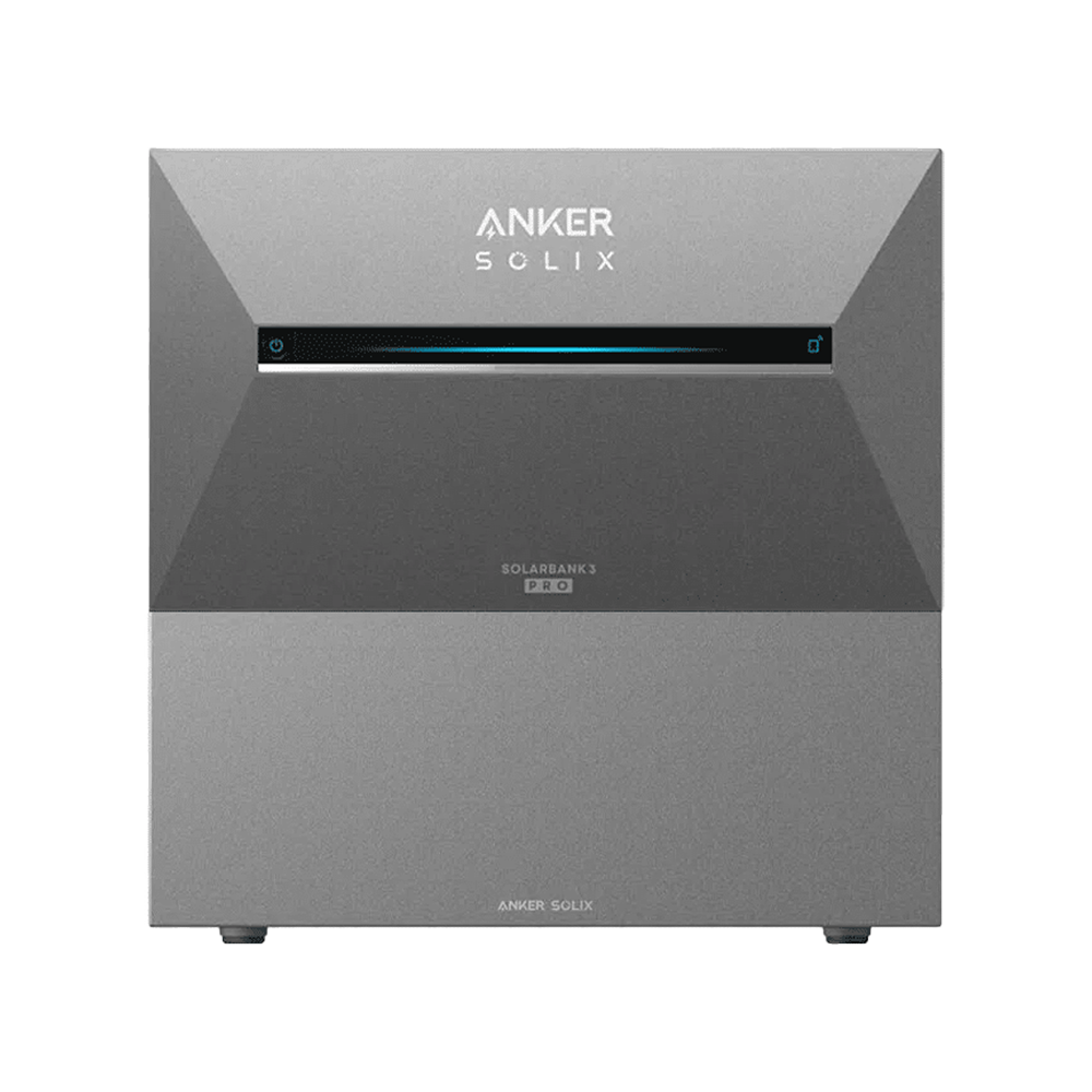ANKER SOLIX ASOX-SOLARBANK3-E2700+1xBP2700 - Pack Inversro + batería Anker Solix - Potencia 2000W - Batería LiFePO4 5376Wh - Inversor, cargador y regulador - Ampliable hasta 16KWh - Para soluciones On-Grid, Off-Grid y SAI