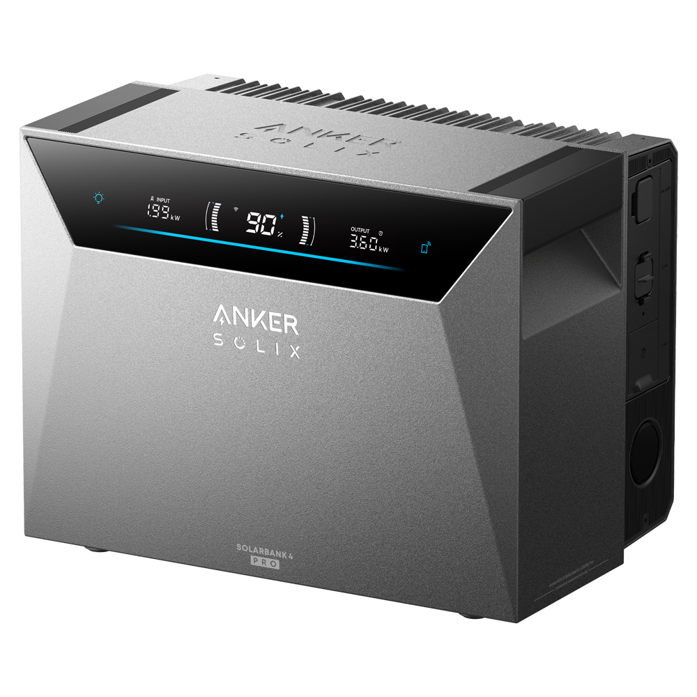 ANKER SOLIX ASOX-SOLARBANK4-PRO-E5000 - Batería inteligente Anker Solix - Potencia 2500W - Batería LiFePO4 5024Wh - Carga solar / red eléctrica - Funcionamiento inteligente mediante IA - Para soluciones On-Grid, Off-Grid y SAI - imagen 1