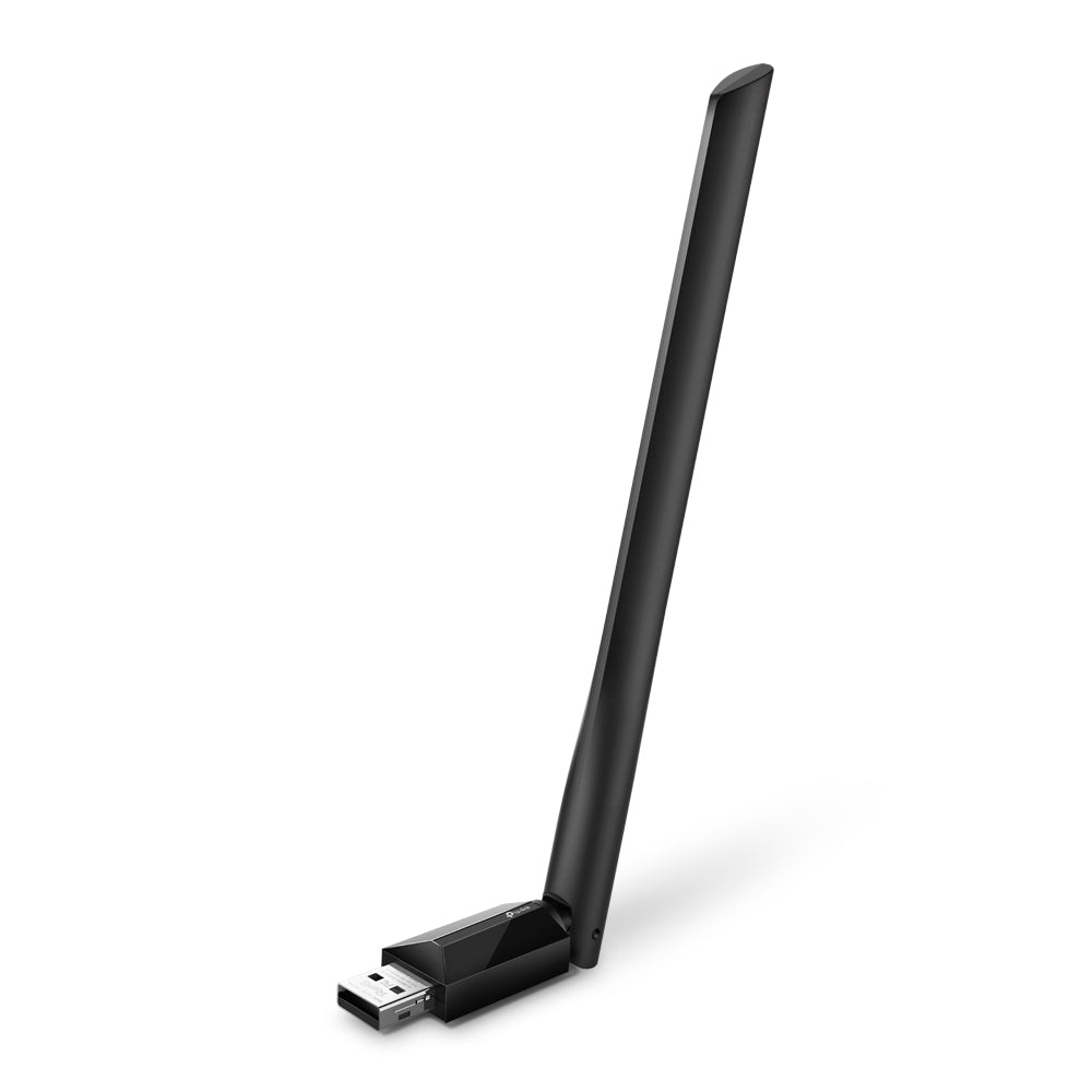 Imagen de TP-Link Adaptador USB Wi-Fi Archer T2U Plus AC600 Doble Banda Alta Ganancia