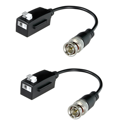 OEM BA612P-HAC-B - Transceptor pasivo por par trenzado SAFIRE - Optimizado para HDTVI, HDCVI y AHD - 1 canal de vídeo - Pasivo, conector de 2 pines - Alcance: 200 m - 2 unidades
