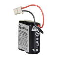 SAFIRE BATT-2XCR123A - Pack 2x Pilas CR123A / CR17345 / 5018LC - Safire - Litio Li-MnO2 no recargable - Tensión 6.0V / Retráctil Molex 5284 - Capacidad nominal 1600mAh - Compatible Visonic Next Cam PG2 y K9 PG2 - imagen 1