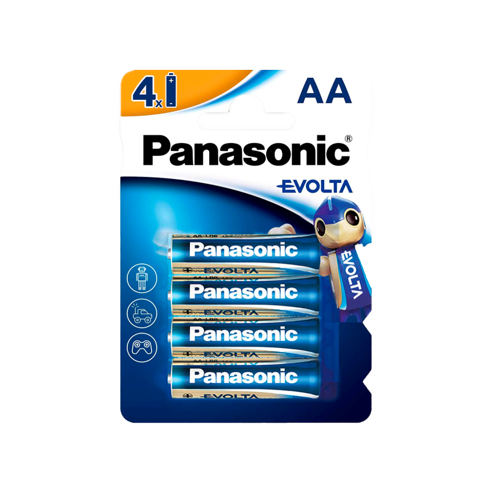 MARCA BLANCA BATT-LR06-P - Pack 4x Pila LR06 / AA - Panasonic - Alcalina Zn-MnO2 no recargable - Tensión 1.5V - Capacidad nominal 2000mAh - Precio por pila. Venta en packs de 4ud - imagen 1