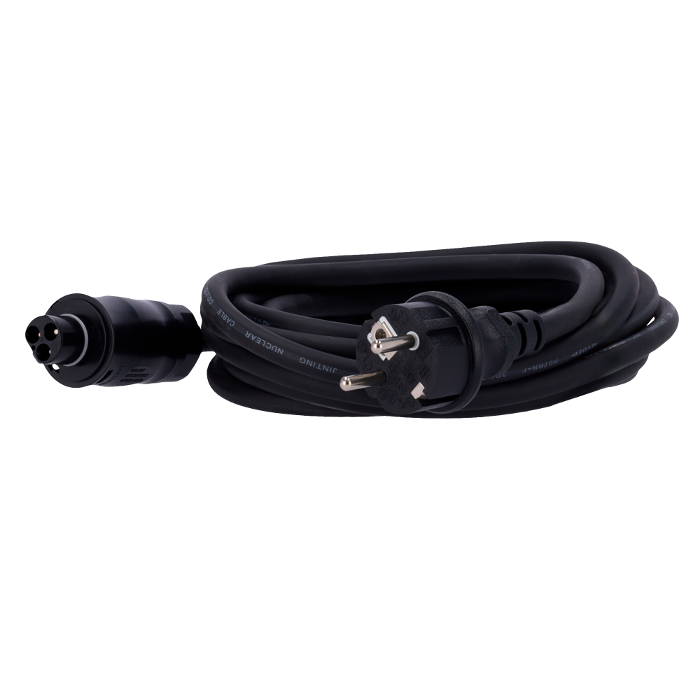 MARCA BLANCA BC01-AC-5M - Conector solar AC 3 pines - Macho a Schuko - 5 metros de longitud - imagen 1