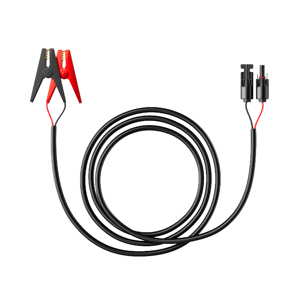 BLUETTI BL-LAB-MC4 - Bluetti - Cable para cargar Baterías - MC4 a pinzas de cocodrilo - Compatible con BL-AC300