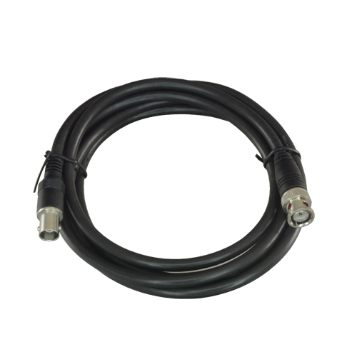MARCA BLANCA BNC1-200MF - Cable coaxial preparado - BNC macho a BNC hembra - Coaxial RG59 - Longitud 2 m - Color negro - Construcción robusta - imagen 1