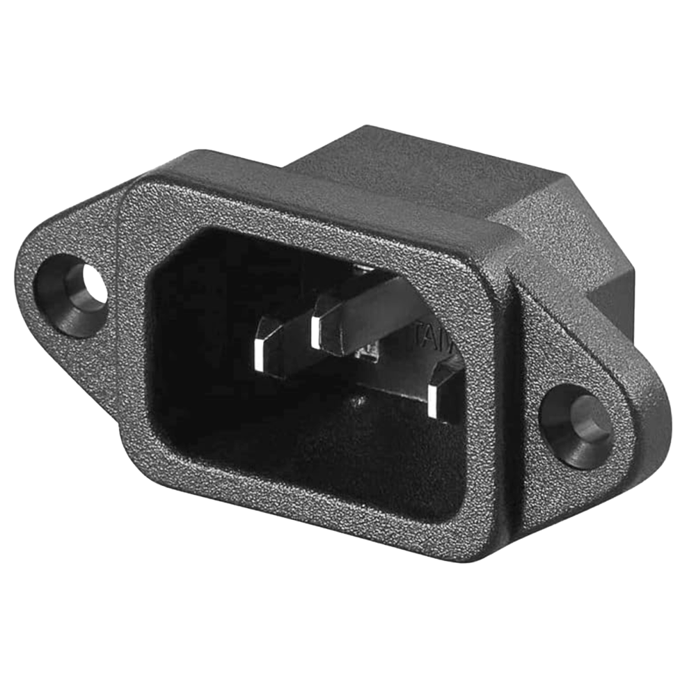 MARCA BLANCA C14PLUG-FLUSH - Adaptador - Cable AC desnudo a conector C14 - Montaje encastrado - imagen 1