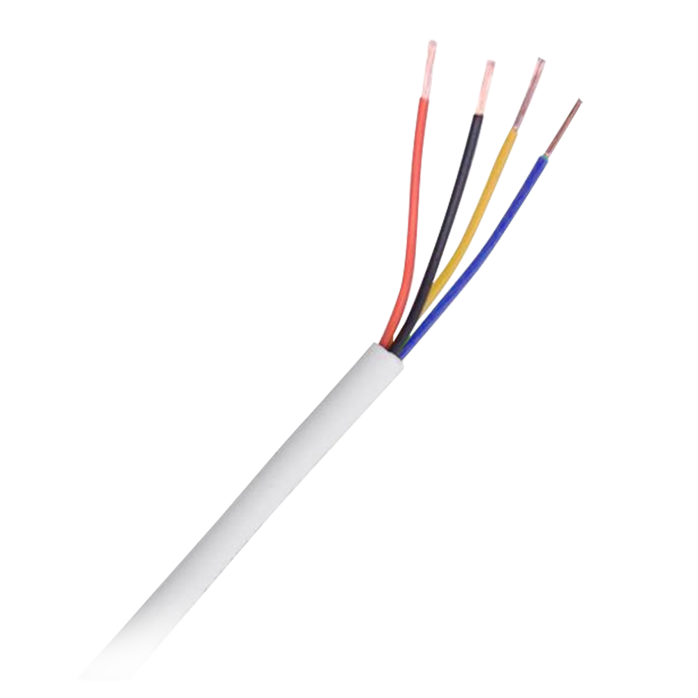 MARCA BLANCA CA4-100-H - 4 conductores - Conductor Cobre electrolítico flexible Clase 5 - Pantalla Aluminio poliéster+drenaje CuSn - Rollo de 100 metros - Certificado CPR: B2ca -s1a, d0, a1 - Bajas pérdidas - imagen 1