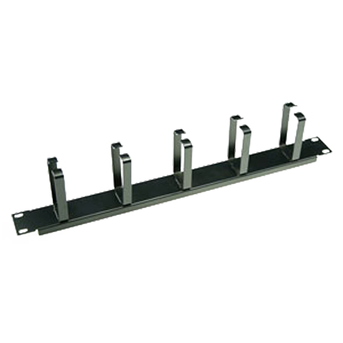 MARCA BLANCA CBM-1U - Organizador de cables - Válido para racks de 19" - Altura 1U - Color negro - Permite una mayor sencillez en la instalación del cableado