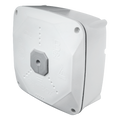 CAMBOX CBOX-B52PROS - Caja de conexiones - Para cámaras domo | 145(Al) x 145(An) x 50(Fo)mm - Doble sellado para exterior - Nivel de agua para correcto posicionamiento - Imán interior para fijar tornillos - Fabricada en plástico | Color blanco - imagen 1