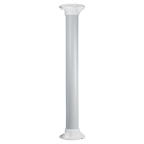 CAMBOX CBOX-ST50 - Soporte techo - Altura 50 cm x 10 (Ø) cm - Apto para uso en interior y exterior - Color blanco - Fabricado en plástico - imagen 1