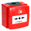 HOCHIKI CCP-W(LED) - Pulsador convencional de exterior - Elemento reseteable - Indicador de advertencia "dispositivo activado"