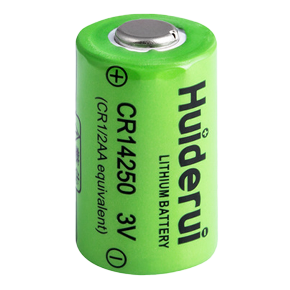 HUIDERUI CELL-CR14250-3.0V-820MAH - Pila CR14250 1/2AA - Huiderui - Litio Li-MnO2 no recargable - Tensión 3.0V - Capacidad nominal 820mAh - Compatible con productos del catálogo