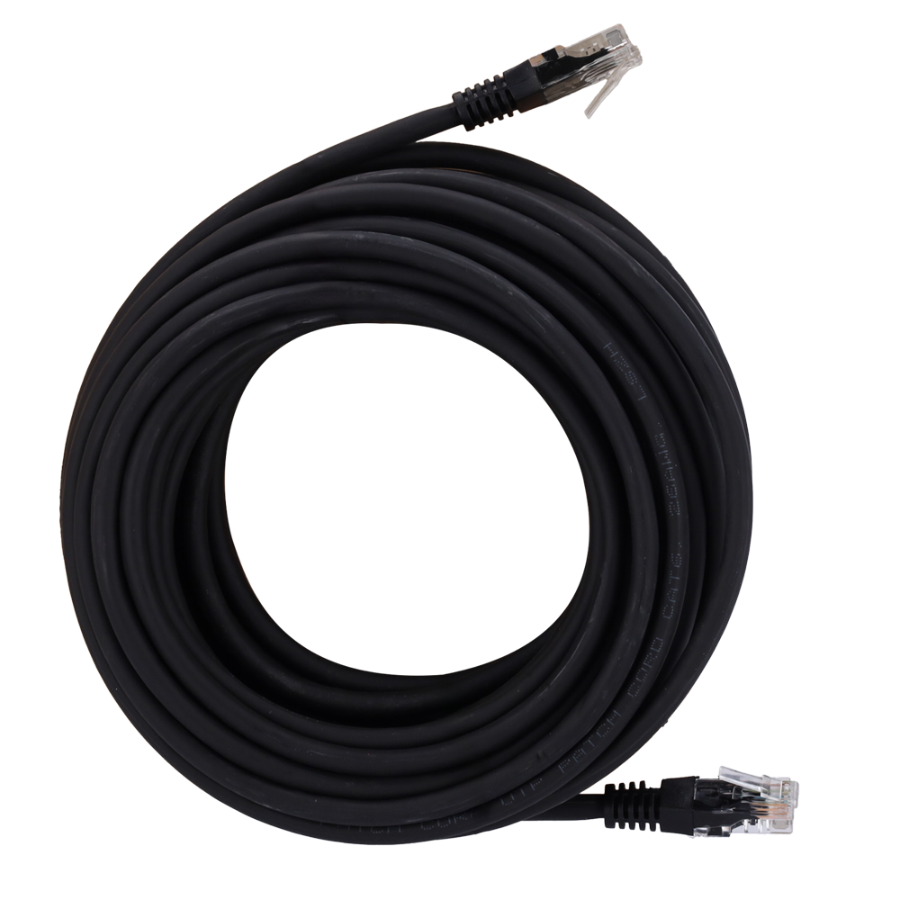 MARCA BLANCA CON-E21-3M-B - Cable UTP - Ethernet - Conectores RJ45 - Categoría 6 - 3 m - Color negro - imagen 1