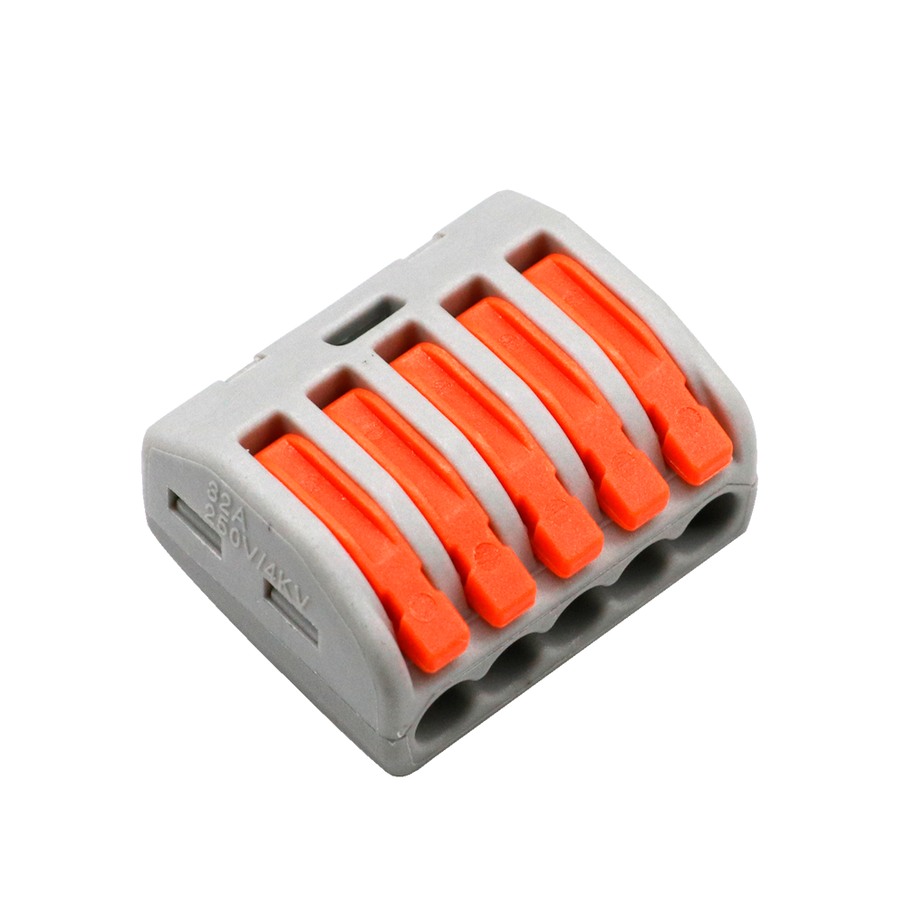 SAFIRE CON-FAST-14 - Safire - Conector de Cable - 1 Entrada y 4 Salidas - Calibre del cable 28 ~ 12AWG - Longitud de la tira 10mm - 10 unidades