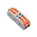 MARCA BLANCA CON-FAST-22 - Safire - Conector de Cable - 2 Entrada y 2 Salidas - Calibre del cable 28 ~ 12AWG - Sección 0,08 ~ 4mm² - 10 unidades