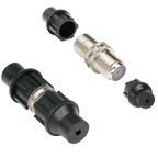 OEM CON100-CAP-DF - Conector coaxial doble F - Simple - Rápido - Reutilizable - Reciclable - Compatibilidad universal con coaxial - imagen 1