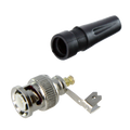 SAFIRE CON120 - Conector SAFIRE - BNC para atornillar - Compatible con cualquier cable - Universal, no necesita crimpadora - Sólo requiere destornillador - Funda protectora - imagen 1