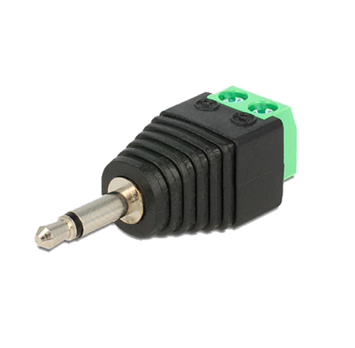 SAFIRE CON297 - Conector - Jack 3.5 mm Mono - Salida +/ de 2 terminales - 41 mm (Fo) - 14 mm (An) - 5 g