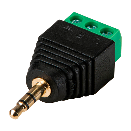 SAFIRE CON298 - Conector SAFIRE - Jack 3.5 mm Estéreo - Salida +/ de 2 terminales - 42 mm (Fo) - 18 mm (An) - 4 g