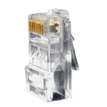 SAFIRE CON300 - Conector - RJ45 para crimpar - Compatible con cable UTP - 20 mm (Fo) - 10 mm (An) - 5 g - imagen 1