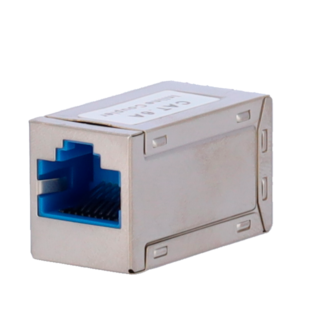 SAFIRE CON330-CAT6A - Conector - Empalme para cables UTP CAT 6A - Conector entrada RJ45 - Conector salida RJ45 - Compatible UTP categoría 6A y anteriores - Bajas pérdidas - imagen 1