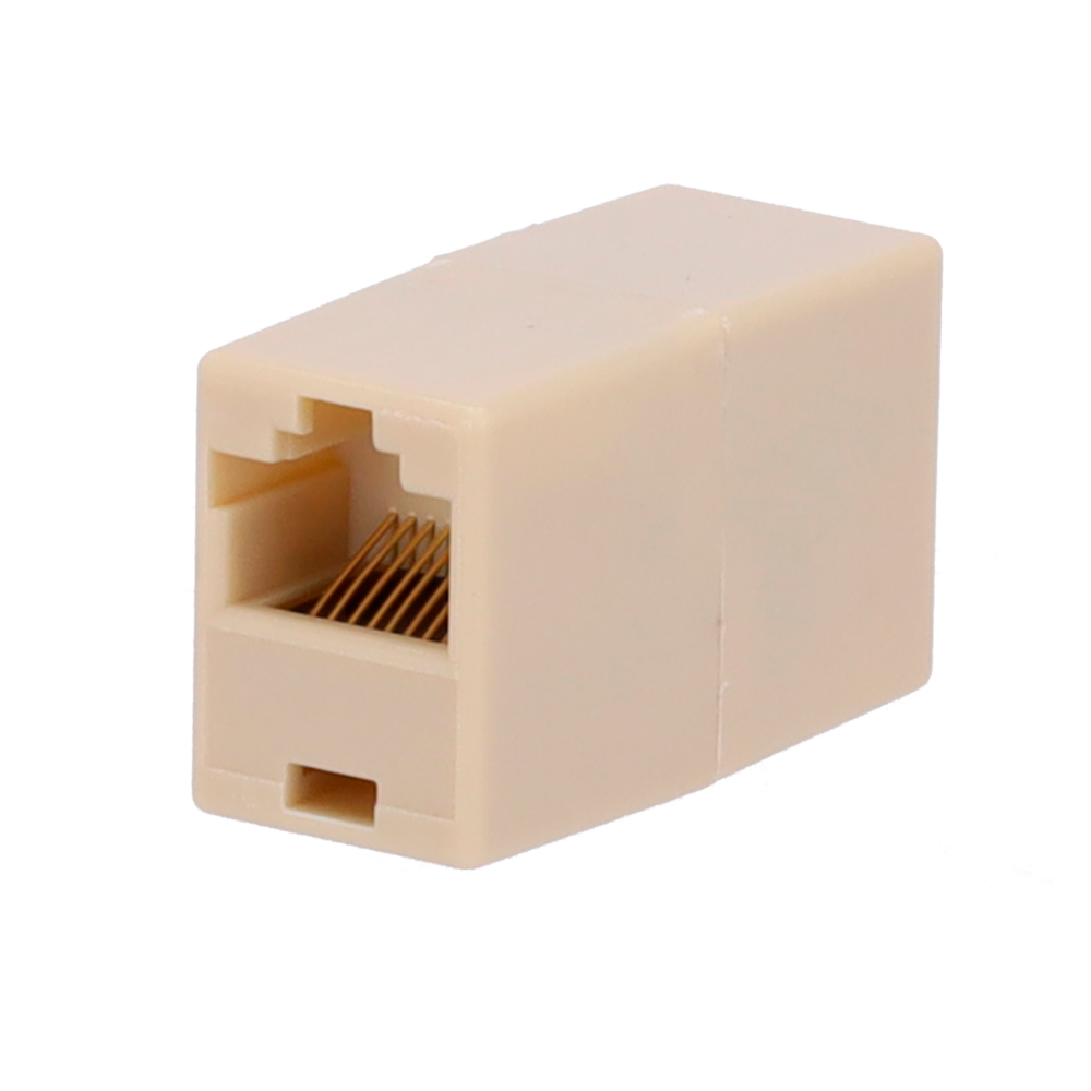 SAFIRE CON330 - Conector - Empalme para cables UTP - Conector entrada RJ45 - Conector salida RJ45 - Compatible UTP categoría 5E - Bajas pérdidas - imagen 1