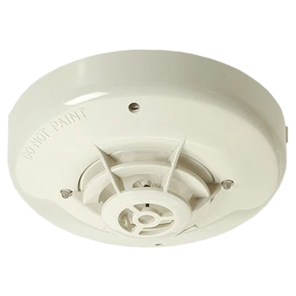HOCHIKI DCD-CE3(WHT) - Detector de calor convencional combinado 90 grad - LED gemelos permiten una visualización de 360° - (9.5 ~ 30 V dc) - Requiere base YBN-R 3 - Salida del indicador remoto -