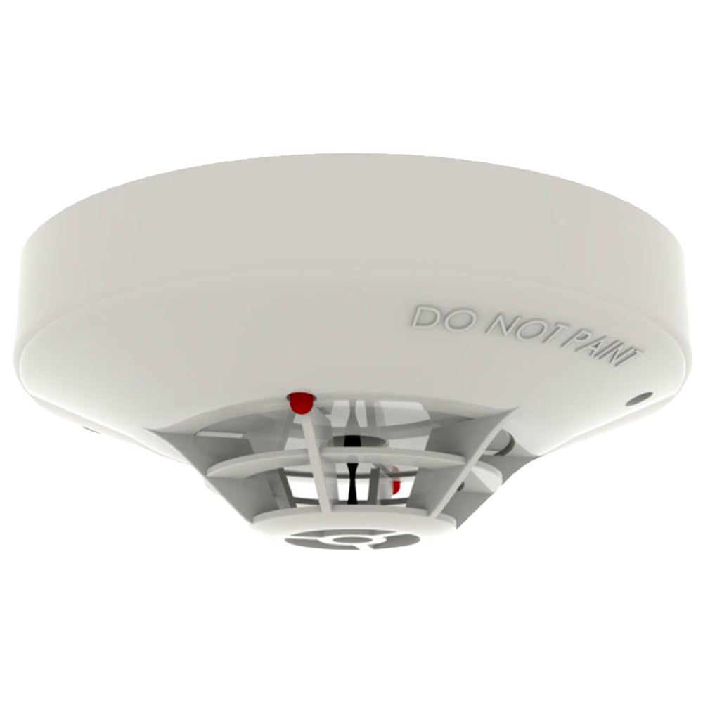 HOCHIKI DFJ-AE3(WHT) - Detector térmico convencional fijo 60 grad - LED gemelos permiten una visualización de 360° - Detector de temperatura fija - (9.5 ~ 30 V dc) - LPCB &amp; VdS