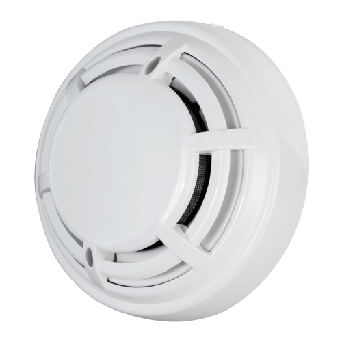 DMTECH DMT-D9000-SR - Detector convencional óptico de incendio - Certificado EN54 part 7 - Doble LED de alarma para su visualización desde cualquier lugar - Fabricado en material ABS con resistencia al calor - No incluye base - Base intercambiable con tod - imagen 1