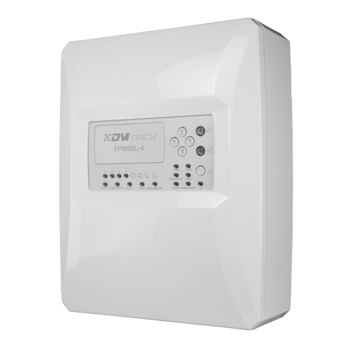 DMTECH DMT-FP9000L-4-EN - Central convencional de 4 zonas - 2 Salida de Sirena - 2 salidas de alarma y fallo y 2 salidas de relé configurables - Salida para repetidor - Hasta 32 detectores por zona - Autodetección de resistencia fin de línea - imagen 1
