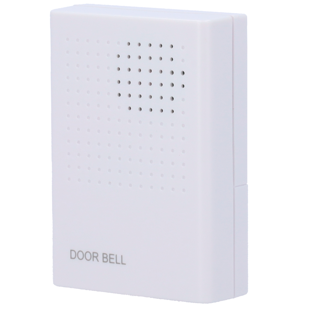 SAFIRE DOORBELL01 - Timbre para videoportero - Indicador acústico de llamada - Contacto seco (apto para cualquier equipo) - Alimentación DC 12 V - Instalación en superficie - Fabricado en plástico - imagen 1