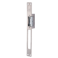 DORCAS DR-54NDF/MX - Abrepuertas eléctrico inoxidable Dorcas - Instalación con gran corte del marco - Pestillo regulable - NO Fail Secure | Hasta 330 kg - Alimentación AC/DC 8-12V - Paso libre y hembrilla