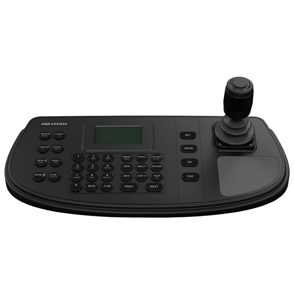 HIKVISION DS-1006KI - Teclado Hikvision - Control por puerto serie - Joystick 4 axis - Conexiones RS-485, RS-232, RS-422, USB - Pantalla 128x64