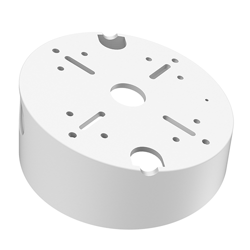 HIKVISION DS-1240ZJ - Soporte de techo inclinado - Apto para domo - Apto para uso en exterior - Color blanco - Aleación de aluminio - 145 (φ) mm