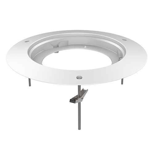 HIKVISION DS-1241ZJ - Soporte de techo - Apto para domo - Apto para uso en exterior - Color blanco - Aleación de aluminio