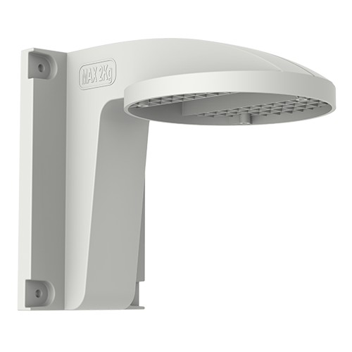 HIKVISION DS-1258ZJ-L - Soporte de pared - Para cámaras domo - 183 mm (Al) x 136 (An) x 213 (Fo) - Carga máxima 2 Kg - ABS+PC / Color blanco - Diseño estético y resistente