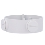 HIKVISION DS-1260ZJ - Caja de conexiones - Para cámaras bullet - Apto para uso exterior - Instalación en techo o pared - Color blanco | 36 (Al) x 105 (Ø) mm - Pasador de cables - imagen 1