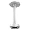HIKVISION DS-1271ZJ-120 - Soporte techo - Altura 573 mm x 150 (Ø) mm - Apto para uso en exterior - Color blanco - Fabricado en aluminio - Pasador de cables