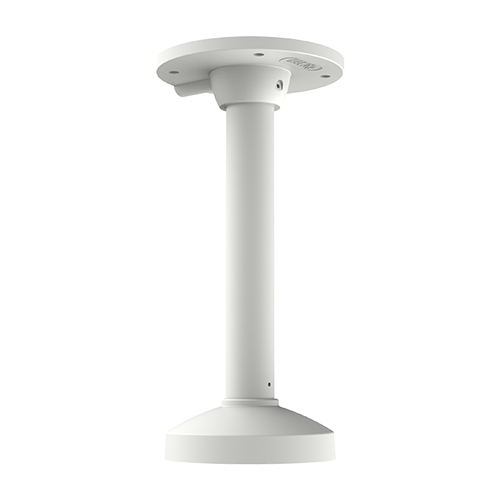 HIKVISION DS-1271ZJ-130 - Soporte techo - Altura 565 mm x 150-132 (Ø) mm - Apto para uso en exterior - Color blanco - Fabricado en aluminio - Pasador de cables