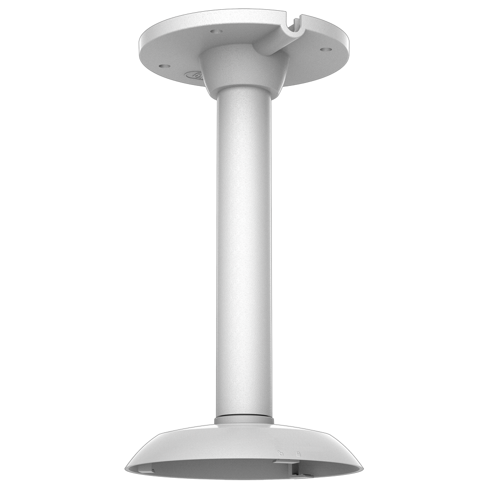 HIKVISION DS-1271ZJ-PT10 - Soporte techo - Altura 532 mm x 160.6 (Ø) mm - Apto para uso en exterior - Color blanco - Fabricado en aluminio - Pasador de cables