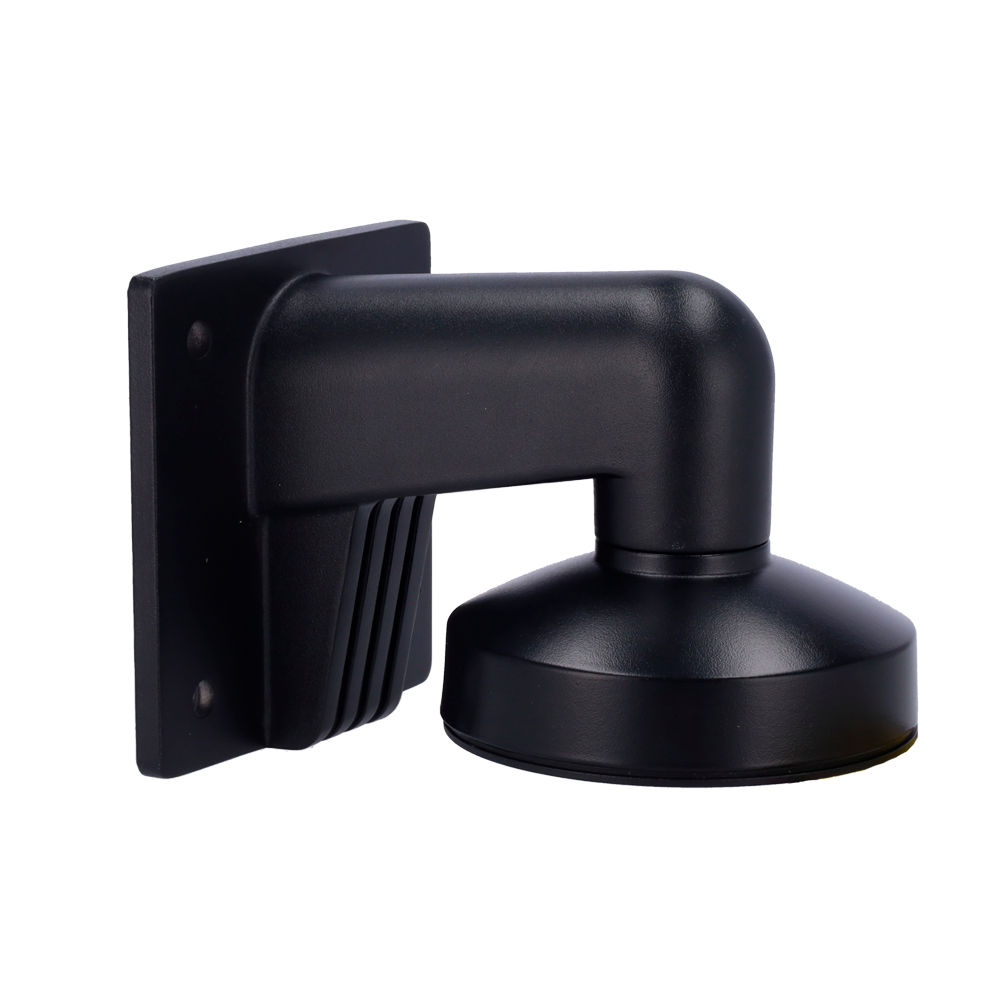 HIKVISION DS-1272ZJ-110-TRS-B - Soporte de pared para cámaras domo - Apto para uso en exterior - Aluminio con tratamiento de Spray - Compatible con Hikvision - Pasador de cables - Color negro - imagen 1